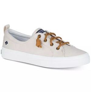 SPERRY CREST VIBE CANVAS SNEAKERS SIZE 8